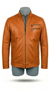 Chaqueta de Moda para Hombre con Cierre de Cremallera, Ropa Casual - Product Image 3