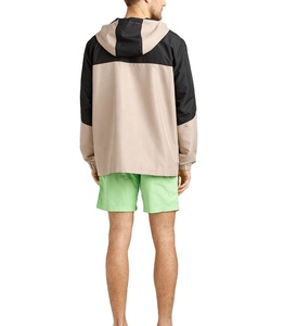 Top Selling <b>Men</b> Streetwear Windbreaker <b>Jacket</b> Breathable Front Zipper Closure Waterproof Hooded Windbreaker <b>Jacket</b> - Product Image 5