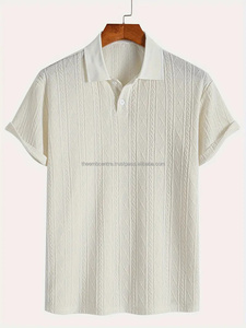 Nueva camiseta de verano a la moda para hombre, ropa deportiva informal de manga larga, Camiseta de algodón ajustada, polos transpirables, polos para hombre - Product Image 2