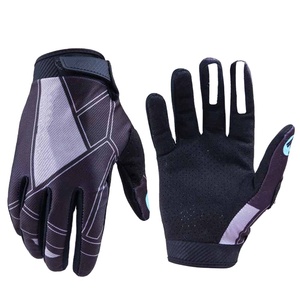 Guantes de Ciclismo de Dedo Completo, Cómodos Guantes para Montar en Bicicleta con Palma Acolchada, Agarre Antideslizante, Material Transpirable y Protector - Product Image 2