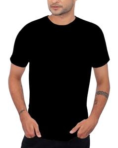 Custom Wholesale Blank Polyester Quick Dry White Black T <b>Shirt</b> <b>Silk</b> Screen Printing Short Sleeve <b>Mens</b> Apparel Factory OEM - Product Image 3