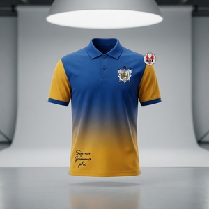 เสื้อกอล์ฟแขนสั้นผู้หญิง Sigma Gamma Rho Sorority ผ้าฝ้าย 100% ป้องกันรอยยับ แห้งเร็ว ระบายอากาศดี ปักลาย แฟชั่นสุดฮิต - Product Image 2