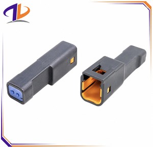 Boîtier de connecteur étanche pour faisceau de câbles automobile 02T-JWPF-VSLE-S compatible, 2 broches mâles, 2,0 mm - Product Image 1