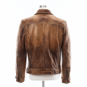 Veste en cuir de haute qualité, très élégante et stylée - Product Image 6