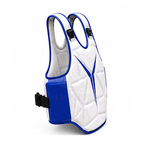Protection de poitrine rembourrée légère en cuir de haute qualité personnalisée pour la boxe, le MMA, le kickboxing, les arts martiaux, la lutte et l'entraînement - Product Image 5