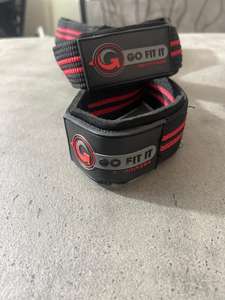 Set Combinado de Muñequeras y Correas de Levantamiento en Forma de 8 - Neopreno y Elástico, Accesorios de Gimnasio Ligeros y Ajustables - Product Image 3