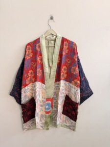 ชุดกิโมโนผ้าไหมขายส่งจำนวนมาก สไตล์วินเทจฮิปปี้ ชุดลำลอง - Product Image 3