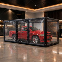 Tente de garage gonflable pour voiture, abri portable pour véhicule en PVC, couverture de stockage anti-poussière et imperméable, stand d'exposition automobile
