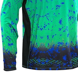 Camisa de Pesca de Manga Larga para Hombre con Logotipo Personalizado, Sublimada, Protección Solar UPF 50, Secado Rápido, Camisa Deportiva OEM - Product Image 5