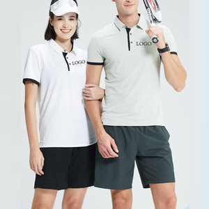 Chemise décontractée tendance pour homme, color-block, à poches, manches courtes, séchage rapide, infroissable, en popeline 180g tricotée Spandex/Polyester - Product Image 5
