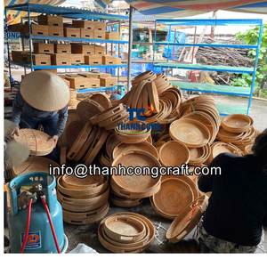 Jarrón ecológico para maceta de ratán con maceta de ratán tejida a mano, fábrica de Vietnam, Exportación rápida, oferta OEM de alta calidad - Product Image 3