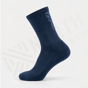 Chaussettes de sport de basketball à compression, absorbant les chocs, respirantes, durables, douces, pour la course et la gym, couleur personnalisable, adaptées aux paires, à porter en paire. - Product Image 3