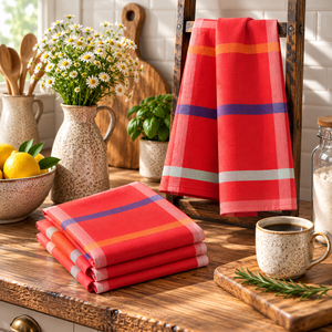 <b>Tea</b> <b>Towels</b> Indian Supplier <b>Best</b> Quality Cotton <b>Tea</b> <b>Towel</b> Set New Design Soft <b>Tea</b> <b>Towel</b> Quick Dry With Customize Logo. - Product Image 1
