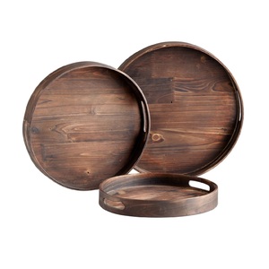 Bandeja de madera para el desayuno con una superficie práctica para platos, tazas, cuencos, frutas, refrigerios, libros y artículos esenciales para la mañana - Product Image 6