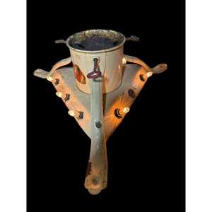 Vintage Style Metal Christmas <b>Tree</b> <b>Stand</b> Holiday <b>Tree</b> Support Base - Product Image 4