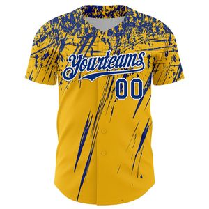 Camiseta de Béisbol Personalizada con Serigrafía, 100% Algodón Orgánico, Cierre de Botones, Manga Corta, para Todas las Temporadas, con Logotipo Frontal - Product Image 4