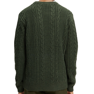 Factory Made Solid Color Fine Knit Casual <b>Men</b> <b>Cardigan</b> <b>Long</b> Sleeve Comfortable Daily Travel Sweater 100% Cotton Winter - Product Image 2
