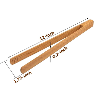 Pinzas de Madera para Cubitos de Hielo, Uso en Restaurantes y Hogares, Pinzas de Madera Hechas a Mano, Utensilios Rústicos para Bar - Product Image 6