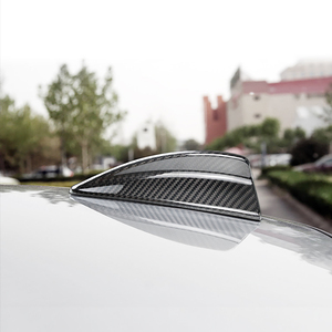 Couverture d'antenne de toit en fibre de carbone véritable rouge, compatible avec <span class=keywords><strong>BMW</strong></span> E82 E46 <span class=keywords><strong>E90</strong></span> E92 M3 - Product Image 2