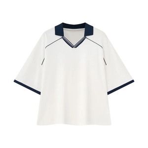 Maillot de football haute performance avec col, vêtements de football légers, fabricant, approvisionnement en gros - Product Image 1