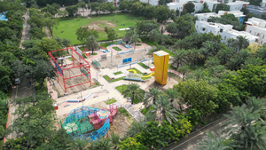 Circuito de Tirolina Compacto de Aventura con Componentes de Plástico para Parques Temáticos al Aire Libre - Múltiples Desafíos y Diseño Compacto - Product Image 4