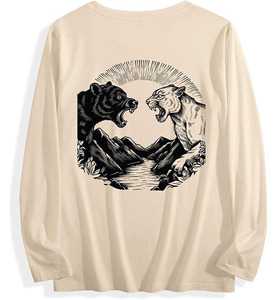 Sweat-shirts à capuche unisexes surdimensionnés, vente en gros, personnalisables, 450 GSM, hiver, couleur unie, streetwear, décontractés, 100% coton - Product Image 2