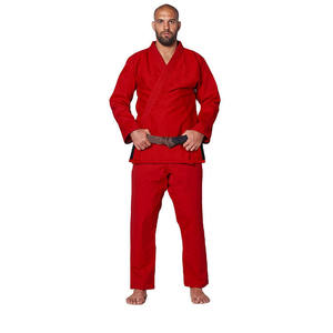 Combinaison de judo sur mesure OEM, uniforme d'arts martiaux en coton de haute qualité pour l'entraînement, la compétition et les programmes d'académie - Product Image 1