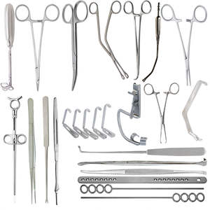 Kit de chirurgie plastique, instruments médicaux pour rhinoplastie, blepharoplastie, chirurgie pédiatrique, ensemble d'instruments en acier inoxydable par Surgiright - Product Image 2