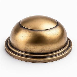 Butée de porte moderne en laiton pour maisons traditionnelles, intérieurs modernes, utilisation cuisine et salle de bain - Product Image 2