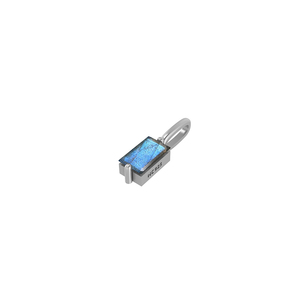 Pendentif en argent sterling 925 de qualité supérieure, serti de labradorite classique en forme de baguette, élégant et tendance - Product Image 5