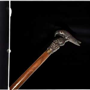 Creative Art Fox <b>Head</b> Folding Walking Stick with Engraved Brass Handle Handcrafted Wooden in Steampunk <b>Style</b> Daily Use Gift - Product Image 5