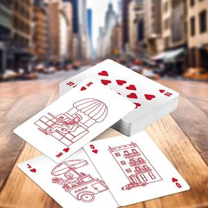 Naipes Familiares Personalizados - 54 Cartas, 310 g/m², Acabado Liso, Estampado en Lámina Dorada, Caja con Diseño Personalizado - Product Image 5