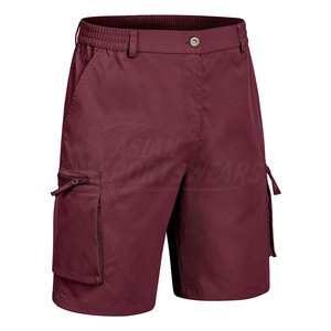Pantalones Cortos Cargo Casuales para Hombre, Producción Confiable de Fábrica, Transpirables, Ecológicos, con Cierre de Botón, Mezcla de Algodón - Product Image 3