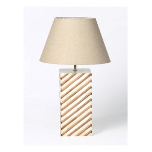 โคมไฟหลอดไฟ E27กลางศตวรรษแบบเรียบง่ายไม่มีร่มเงาสำหรับข้างเตียงห้องนั่งเล่นสำนักงานบ้าน - Product Image 2