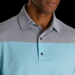 Designer Stylish Men Dry Quick Polyester Spandex Breathable Four-Way Stretch Eco-Friendly Lightweight Custom Golf Polo Shirts - Product Image 4