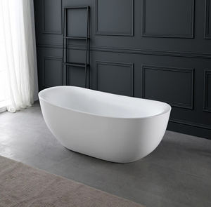 Bañera de Piedra de Diseño Moderno e Ingenioso, Bañera de Superficie Sólida 100% Acrílica Pura - Product Image 3