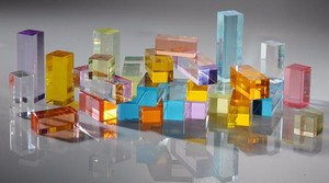 2025 Factory Price Contemporary Acrylic Color <b>Block</b> Sculpture for Unique Interior Design Accents - Product Image 6