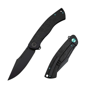 Folding Knives with Lightweight Aluminum Handle <b>Stainless</b> <b>Steel</b> Blade Foldable Design for <b>Outdoor</b> Utility and Camping - Product Image 1