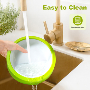 PP Pet Feeding Bowl Rounded Dog <b>Cat</b> Food Dish Easy Clean <b>Feeder</b> for Indoor Outdoor Travel Use - Product Image 6