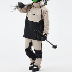 Chaqueta de Esquí Personalizable para Hombre, con Capucha, Logotipo Frontal, Impermeable, de Secado Rápido, Transpirable y Ecológica, de Alta Calidad - Product Image 6