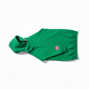 Custom 3D Puff Print Hoodie Green and Pink Heavyweight Fleece Oversized Sweatshirt Wholesale Streetwear <b>Men</b> Women <b>Pullover</b> - Product Image 3