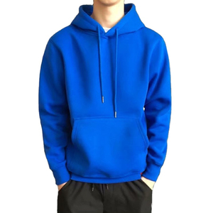 Classic Drawstring Hooded Pullover - Minimalist Basic <b>Long</b> <b>Sleeve</b> Casual Sweatshirt Fleece <b>Top</b> For <b>Men</b> - Product Image 3