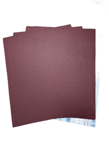 Hoja de Lija de Óxido de Aluminio Wolverine RW-A36 de Alta Calidad, Grano 220, Fácil de Rasgar, Rectangular, para Concreto - Product Image 2