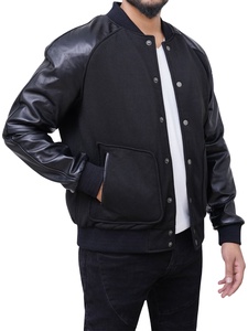 Chaqueta Varsity Unisex de Invierno Stonefield Manufacturing, 100% Lana, con Capucha, Reversible, Impermeable, Ecológica, Ropa Urbana, Servicio OEM - Product Image 3