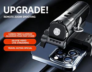Trépied compact pour téléphone de style DSLR, ultra-portable, taille paume, support pour selfie stick, idéal pour les voyages, le vlogging et la conception professionnelle - Product Image 2
