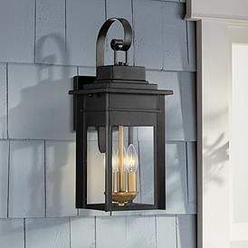 Handmade Brass Wall <b>Lantern</b> Black Decorative Antique Finish Black Colonial Style Hanging <b>Lantern</b> for Home and Garden - Product Image 3