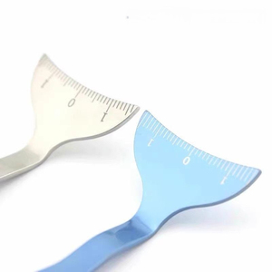 Regla Profesional para Medir Senos, Calibrador de Mamoplastia de Acero Inoxidable, Instrumento de Cirugía Plástica, Fabricante - Product Image 4