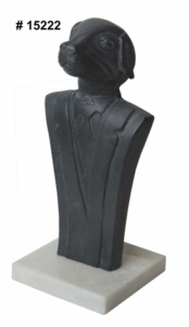 Escultura decorativa para decoración del hogar Esculturas modernas de la India Objetos decorativos de aluminio Esculturas verticales modernas - Product Image 3