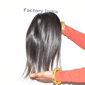 Unprocessed <b>Cheap</b> Indian Remy Virgin Human Hair Clip Bundle Soft Wavy Machine Double Weft Black - Product Image 3