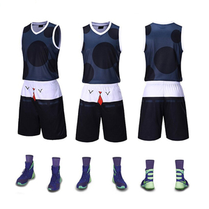 Uniforme de basket-ball sur mesure fabriqué au Pakistan pour hommes, maillot et short de basket-ball en polyester de haute qualité pour l'entraînement - Product Image 5